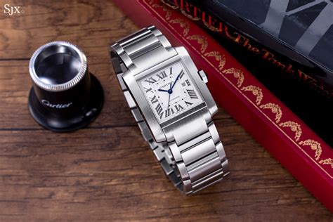 cartier tank francaise men's large